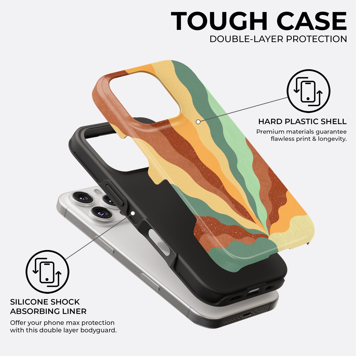 Sunset Motion - Phone Case • Tough