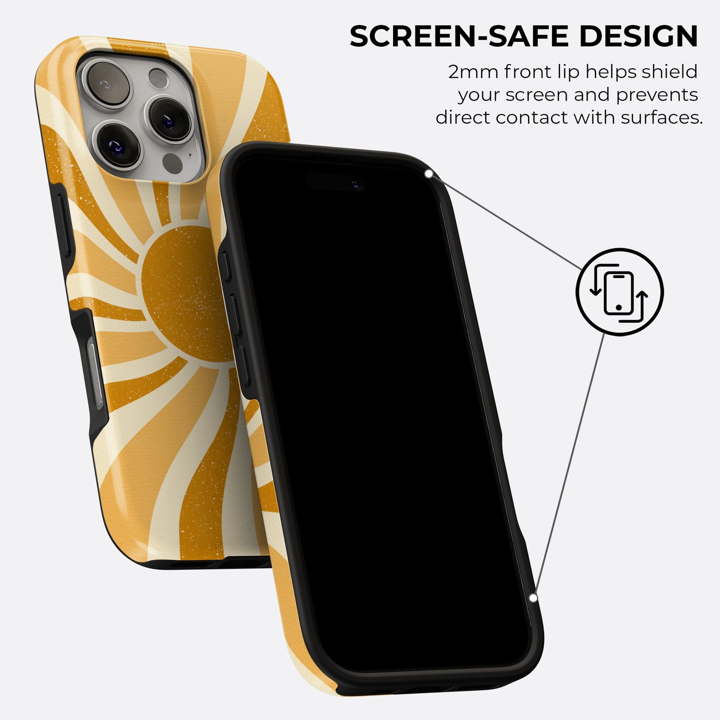 Sunburst Soul - Phone Case • Tough