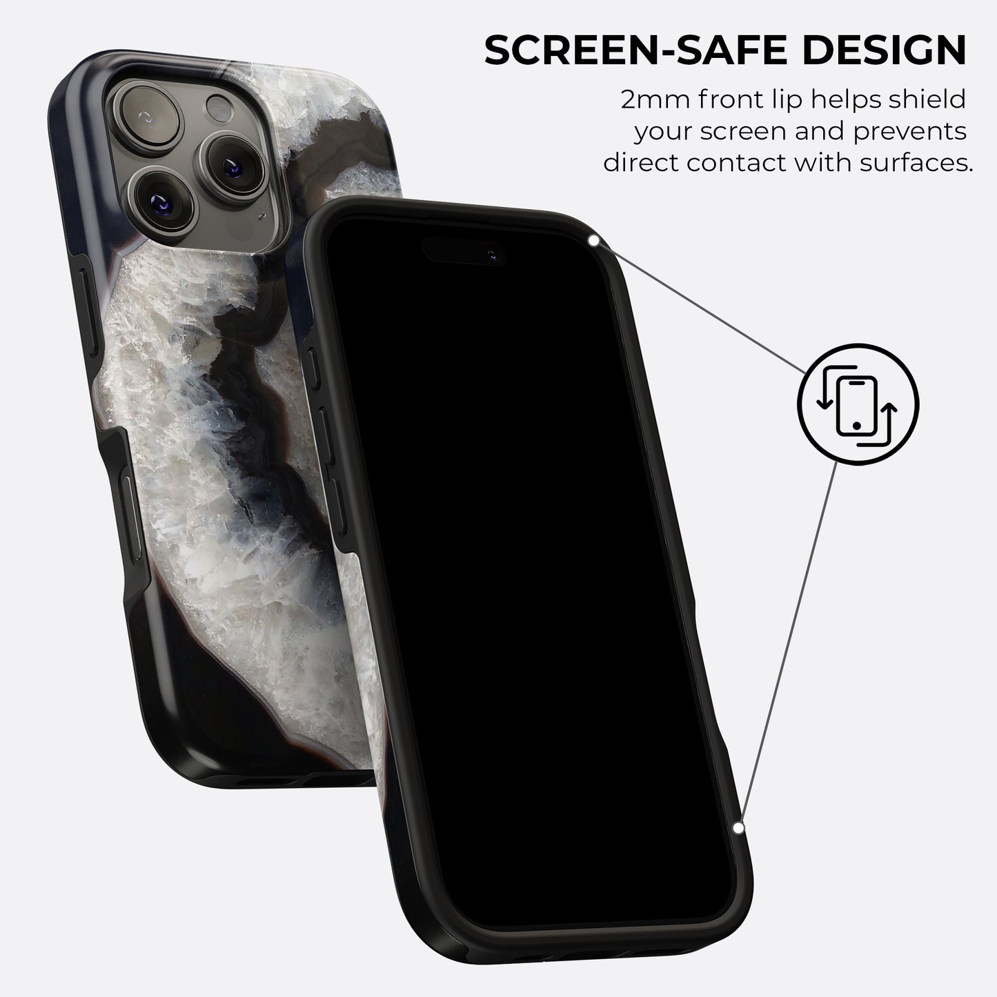 Obsidian Quartz - Phone Case • Tough