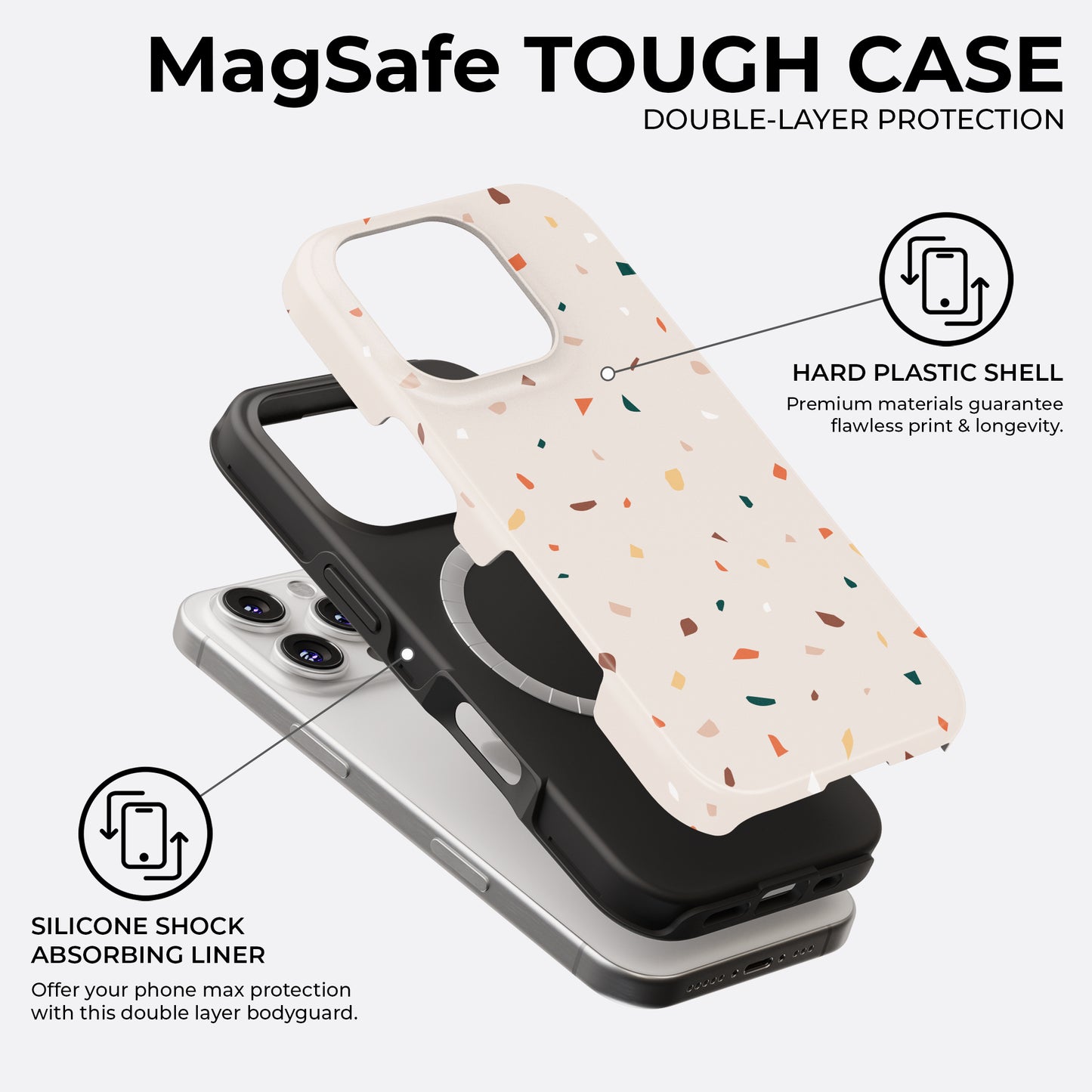 Terra Confetti - MagSafe • Tough iPhone Case