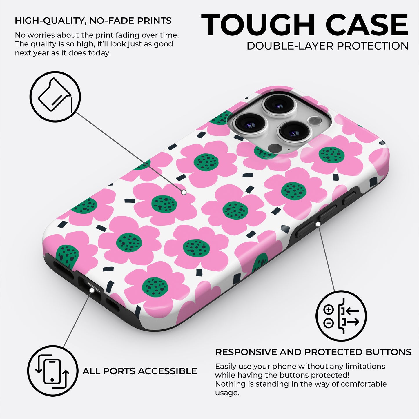 Bloomie - Phone Case • Tough