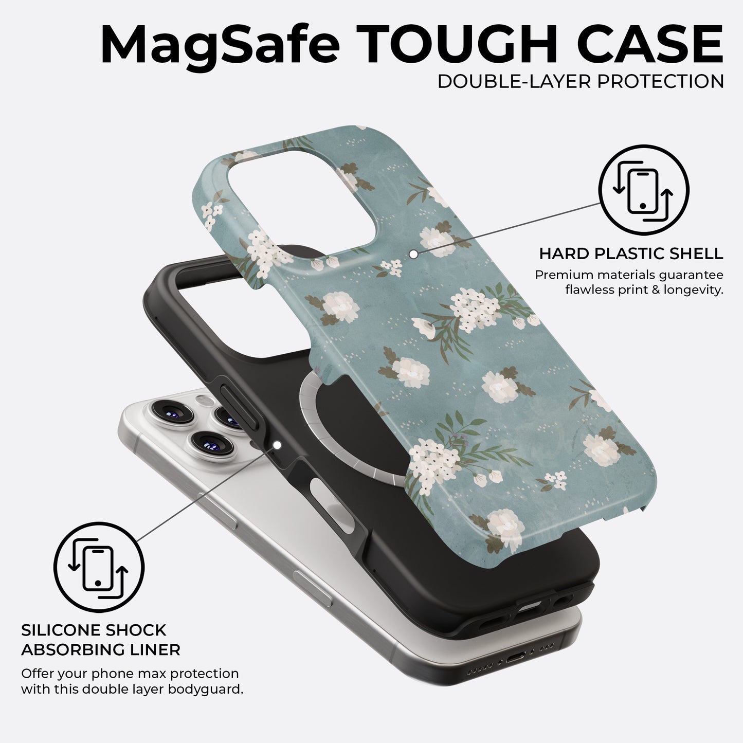 Florence Veil - MagSafe • Tough iPhone Case