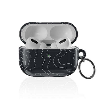 Midnight Contours - Apple AirPods Case