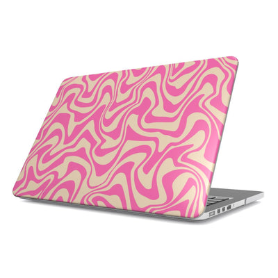 Fuchsia Flow - MacBook Case