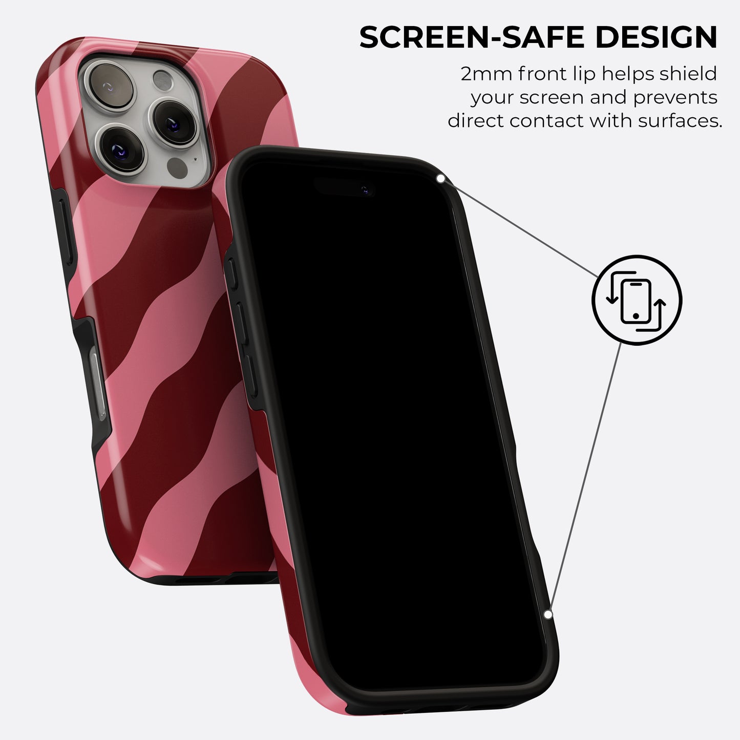 Rouge Flow - Phone Case • Tough