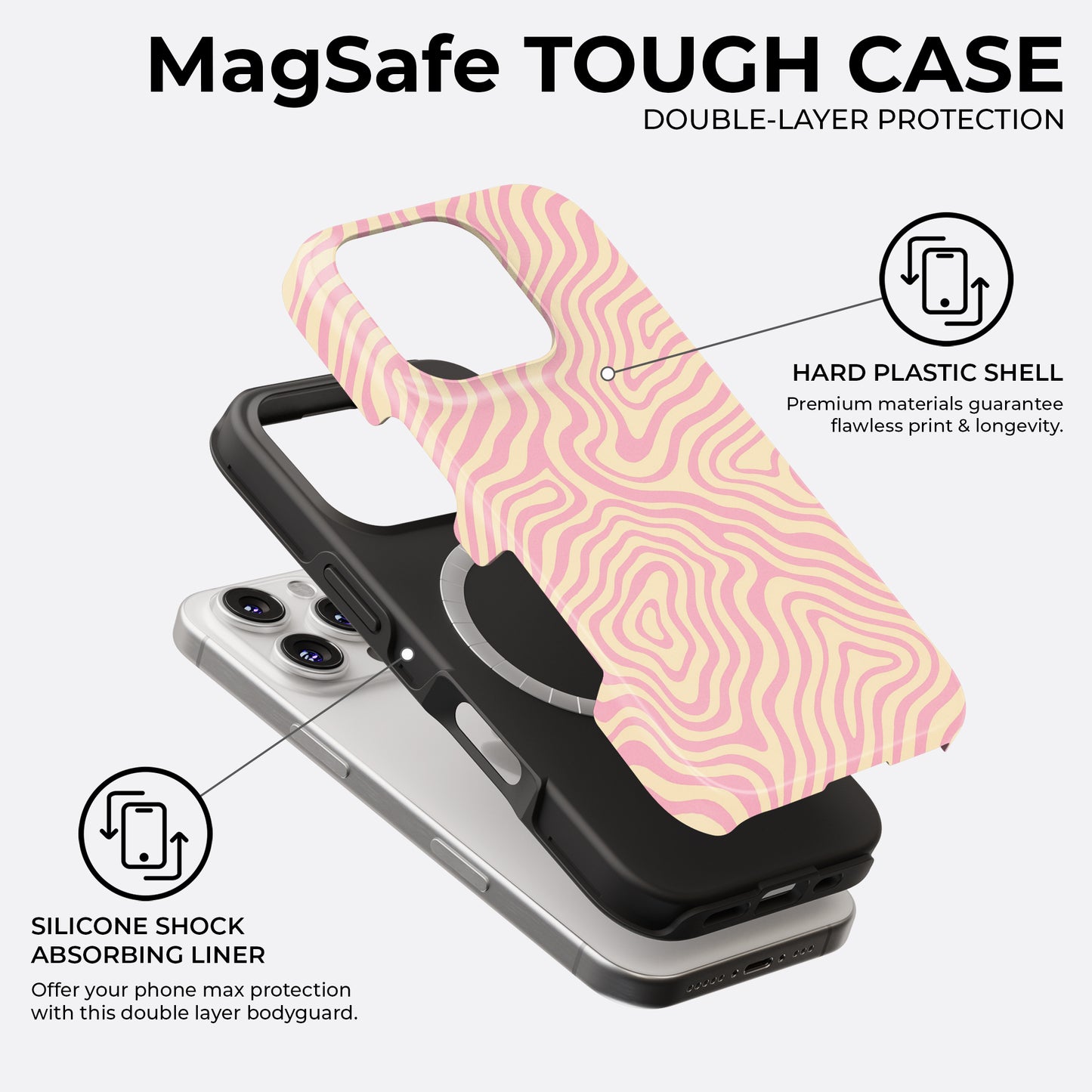 Bubble Mirage - MagSafe • Tough iPhone Case