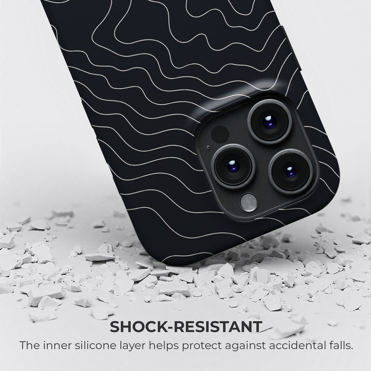 Midnight Contours - Phone Case • Tough