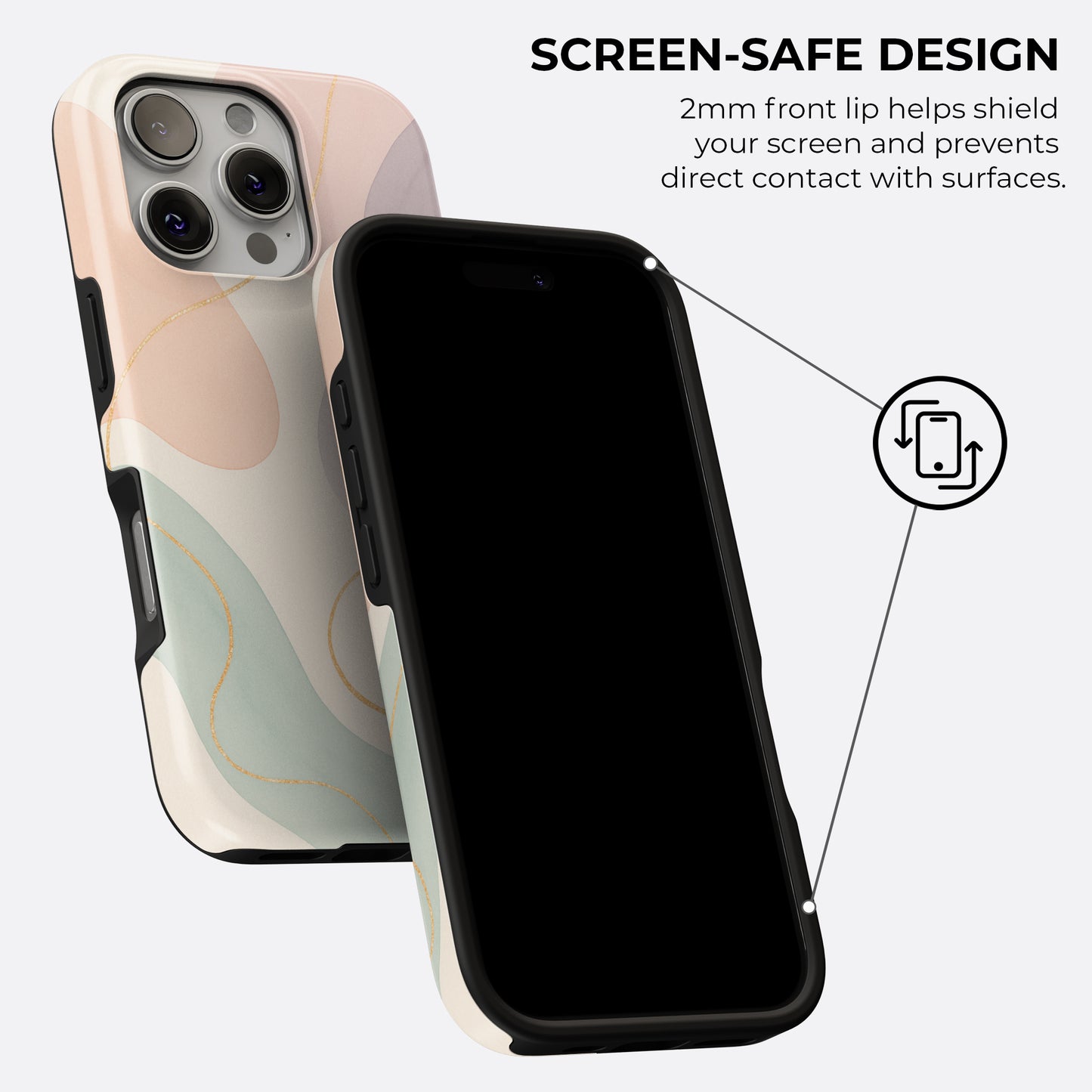 Pastel Flow - Phone Case • Tough