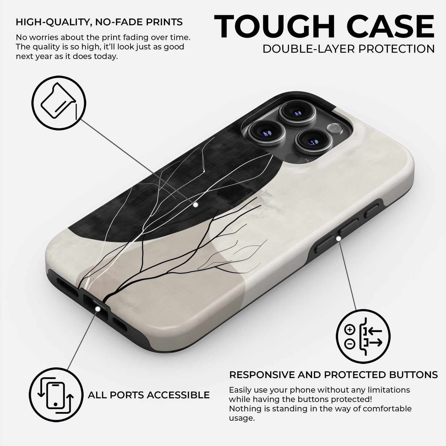 Silent Forest - MagSafe • Tough iPhone Case