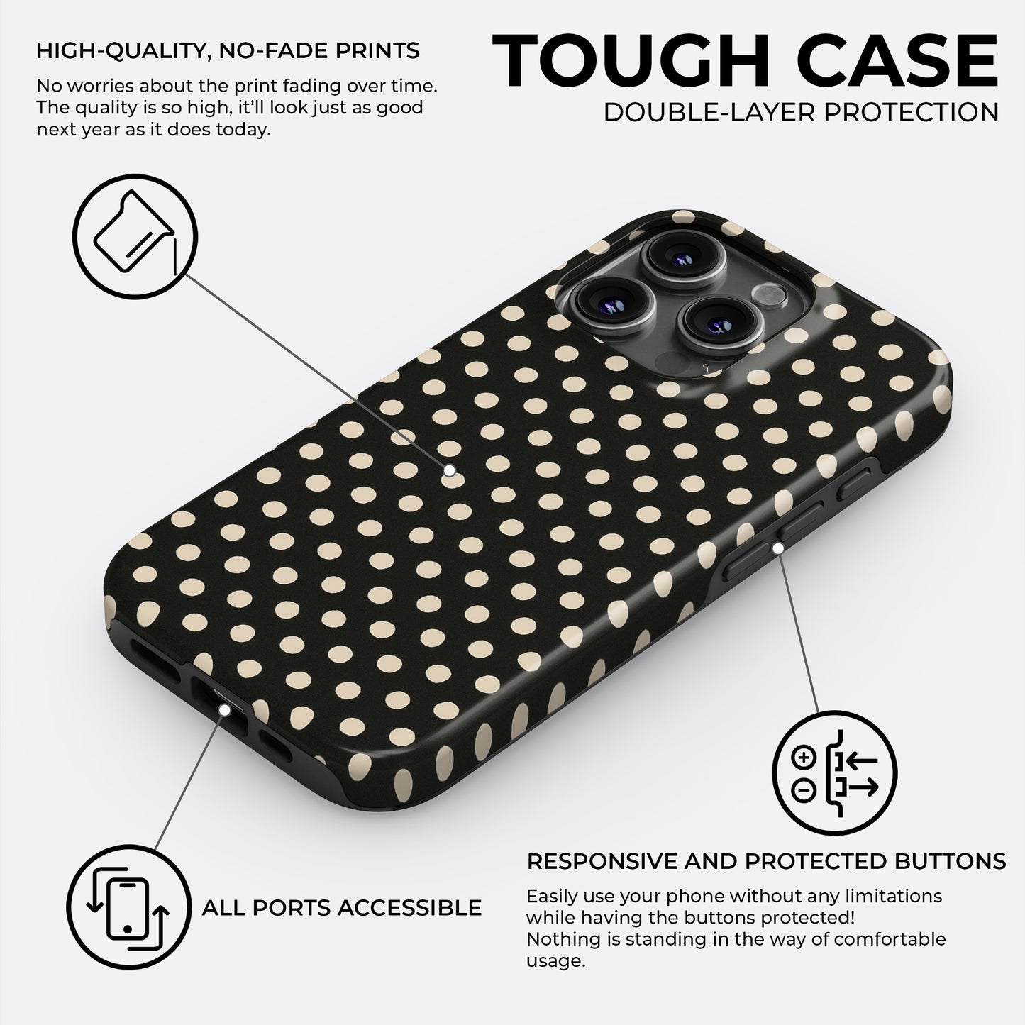 Retro Darling - Phone Case • Tough