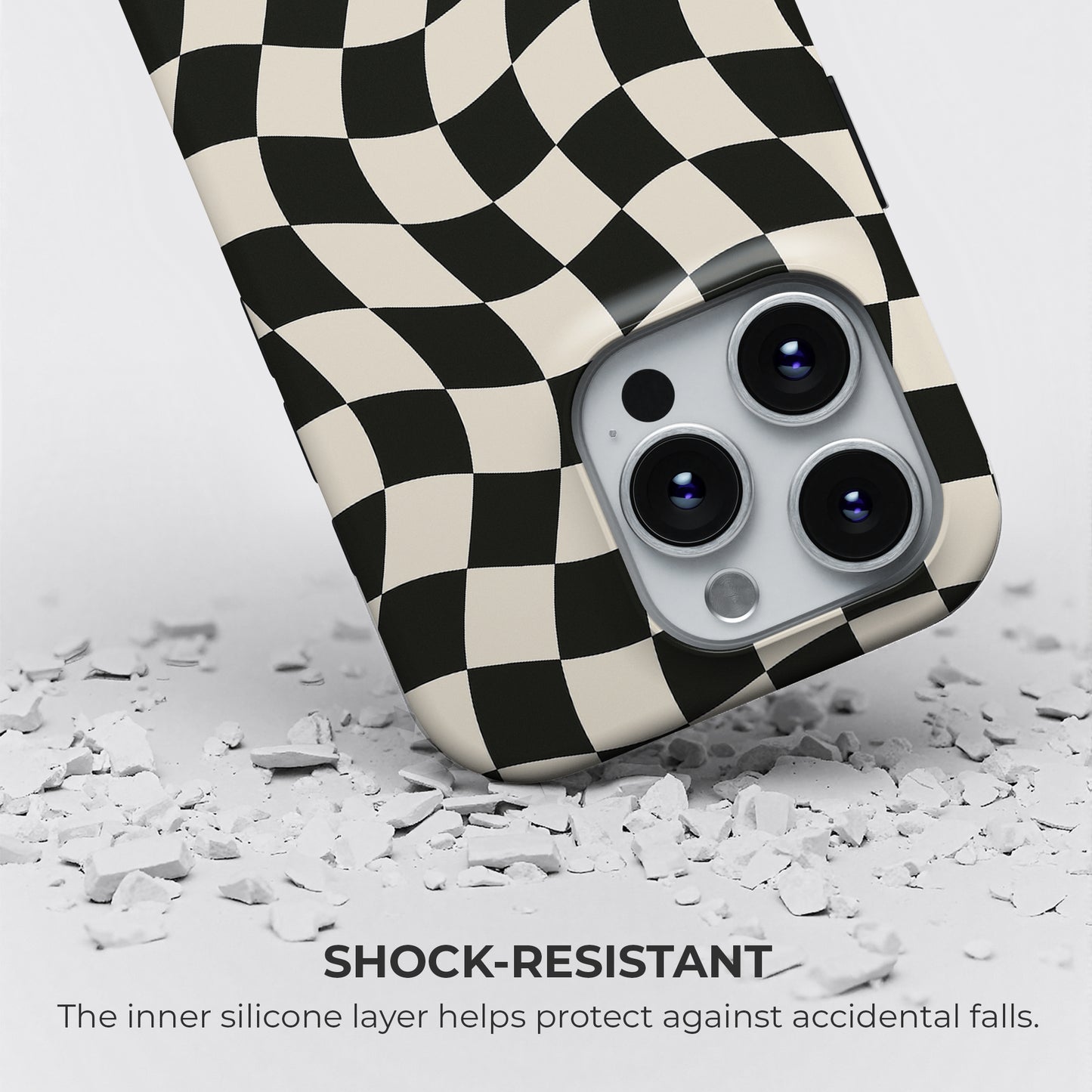 Twisted Check - Phone Case • Tough