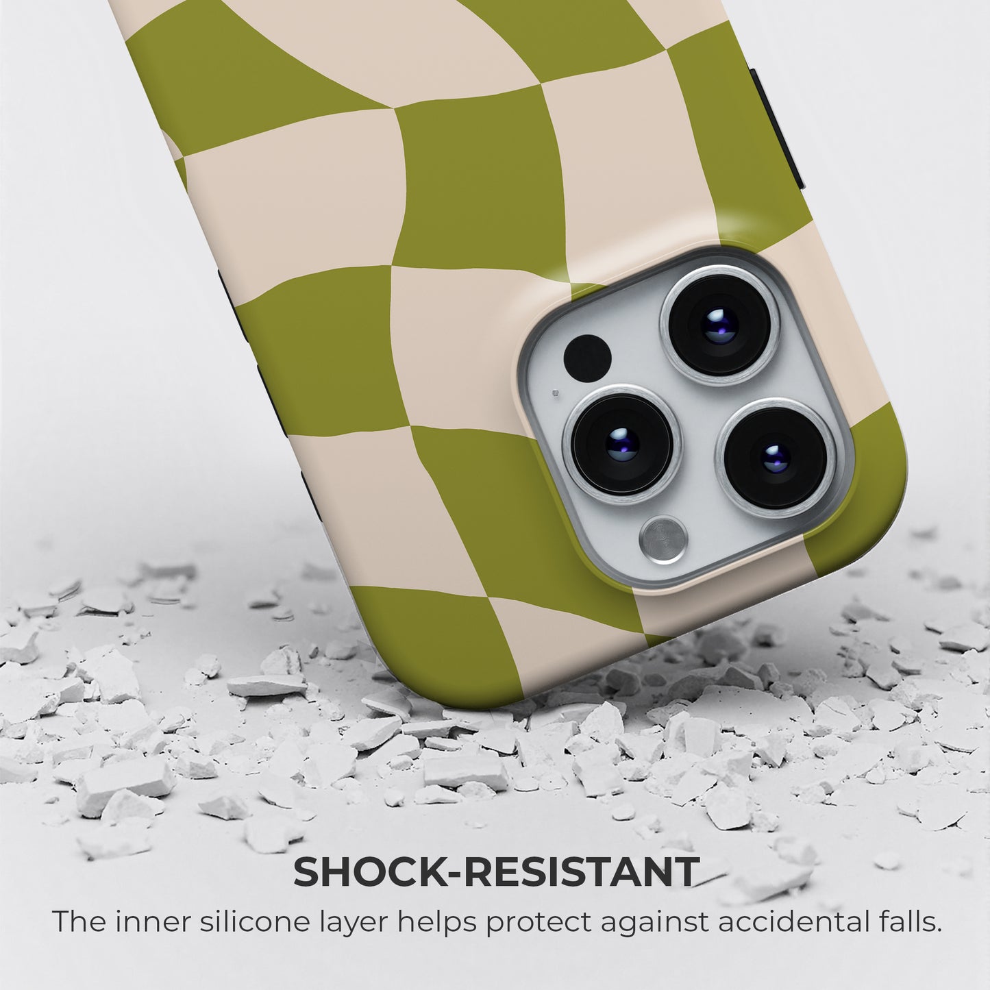 Olive Wobble - Phone Case • Tough