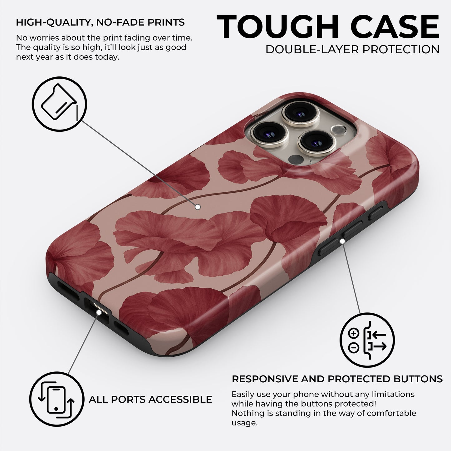 Dustflower - Phone Case • Tough
