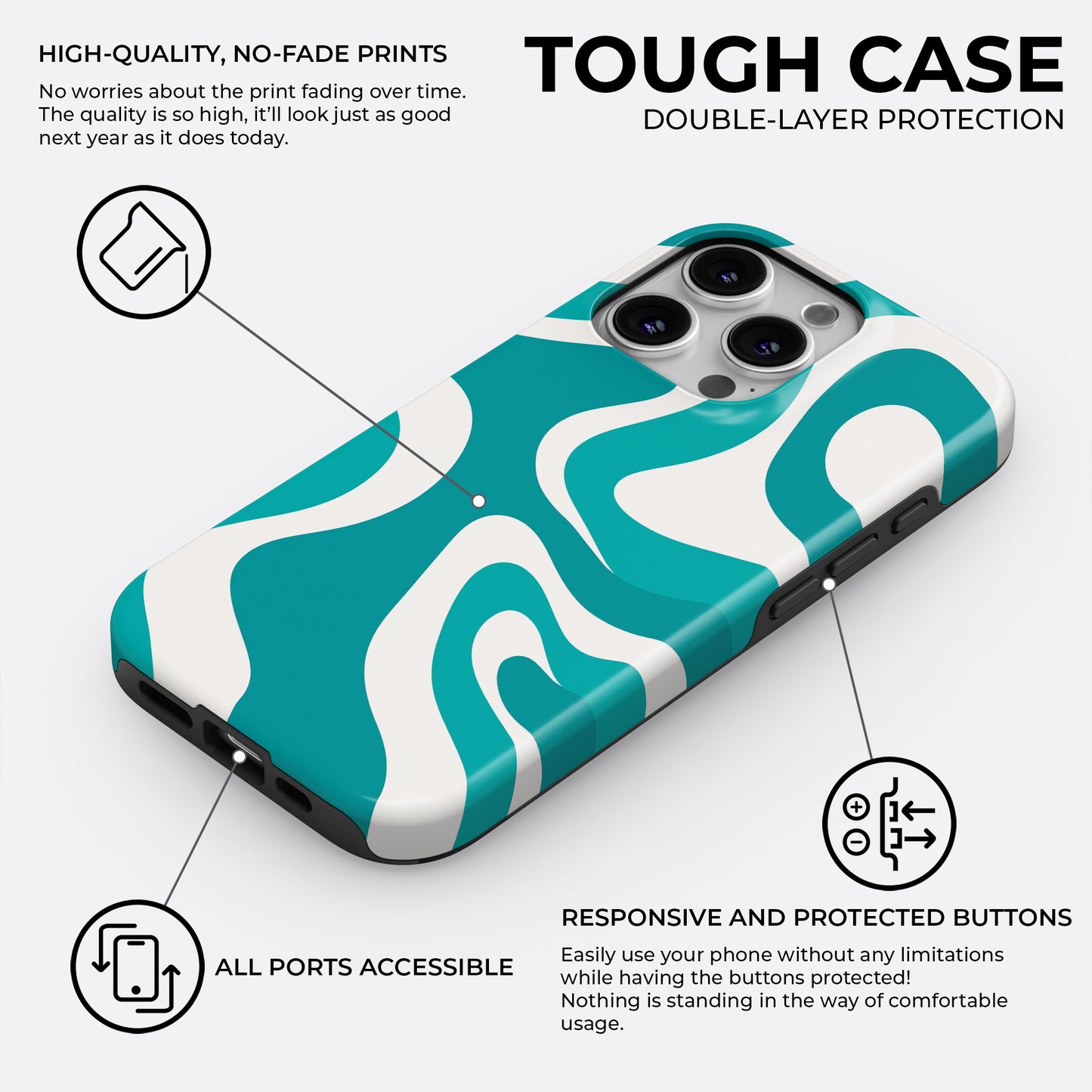 Isla Verde - Phone Case • Tough