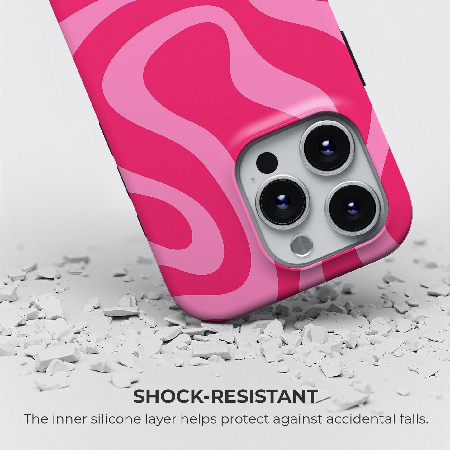 Hot Pink - Phone Case • Tough