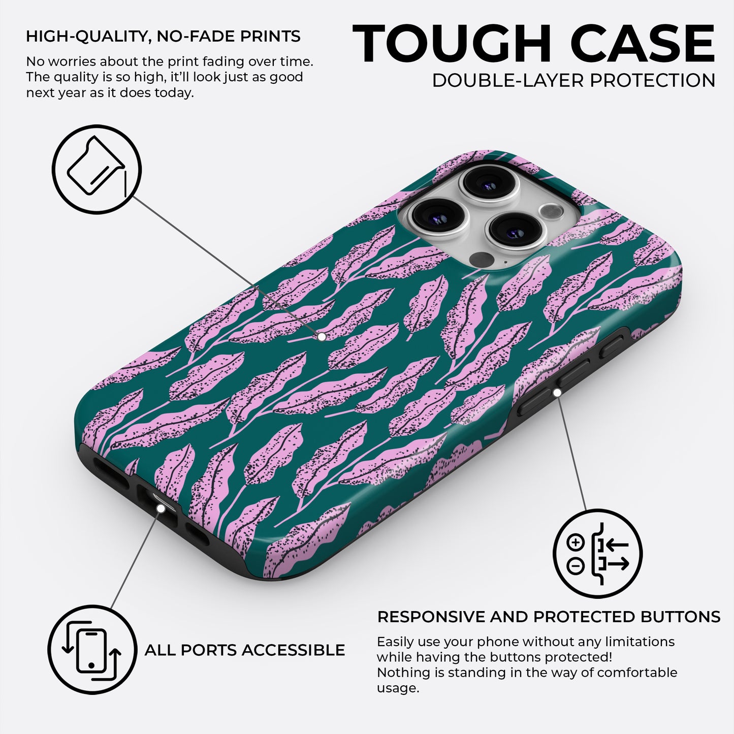 Mystileaf - Phone Case • Tough