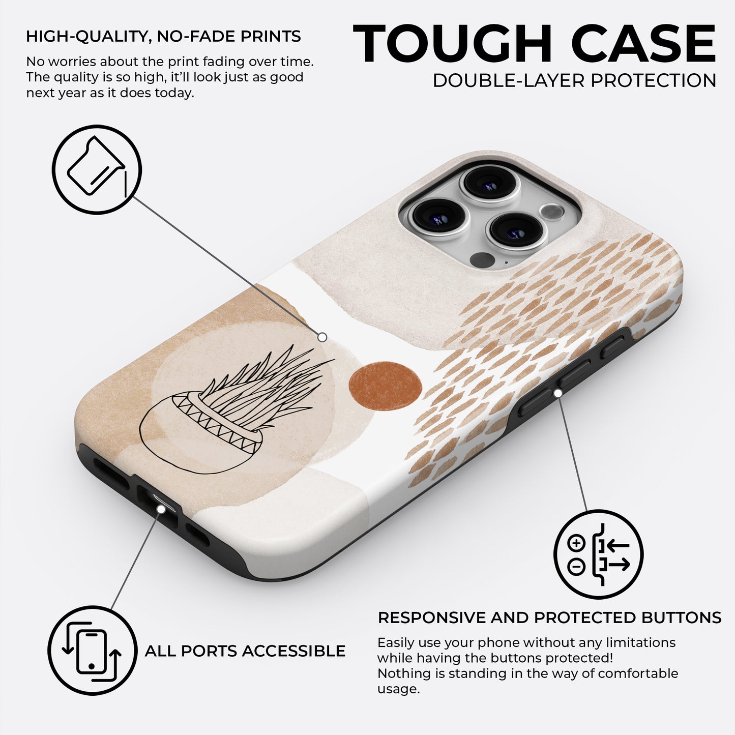 Sun & Soil - Phone Case • Tough
