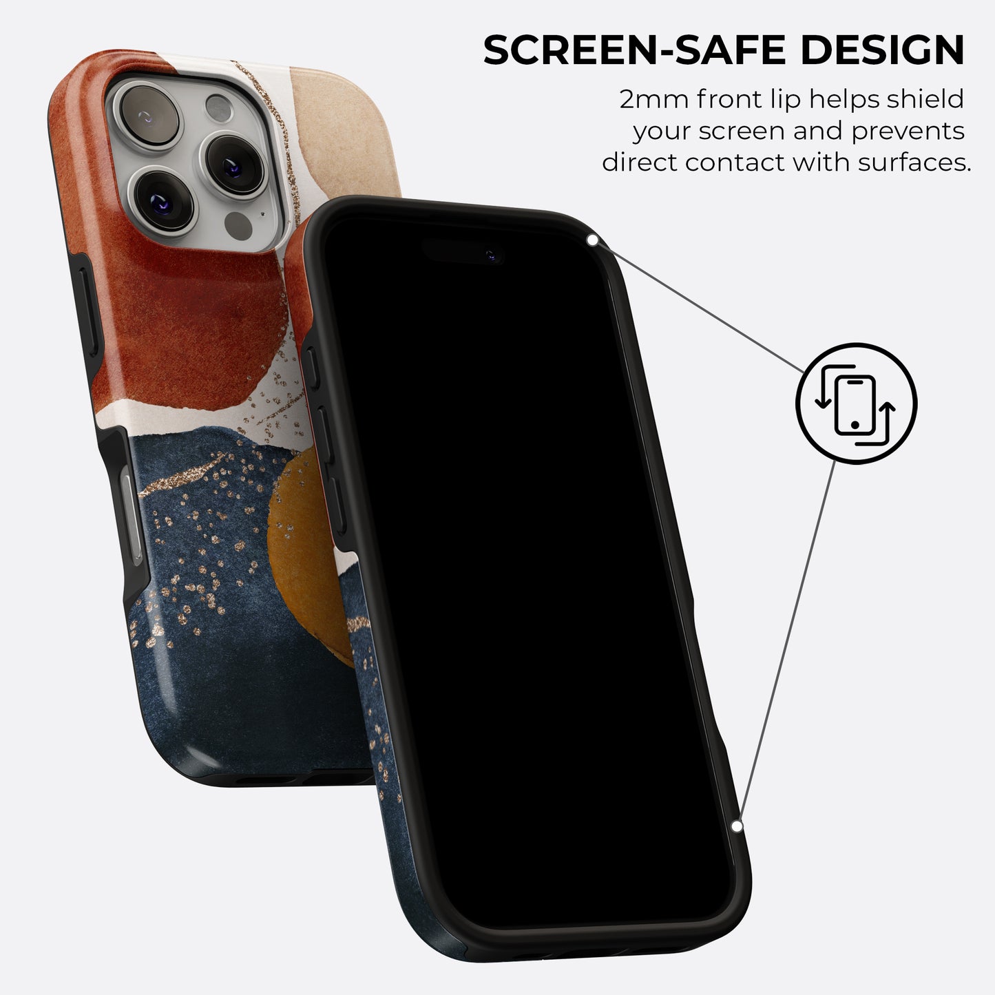 Molten Flow - MagSafe • Tough iPhone Case