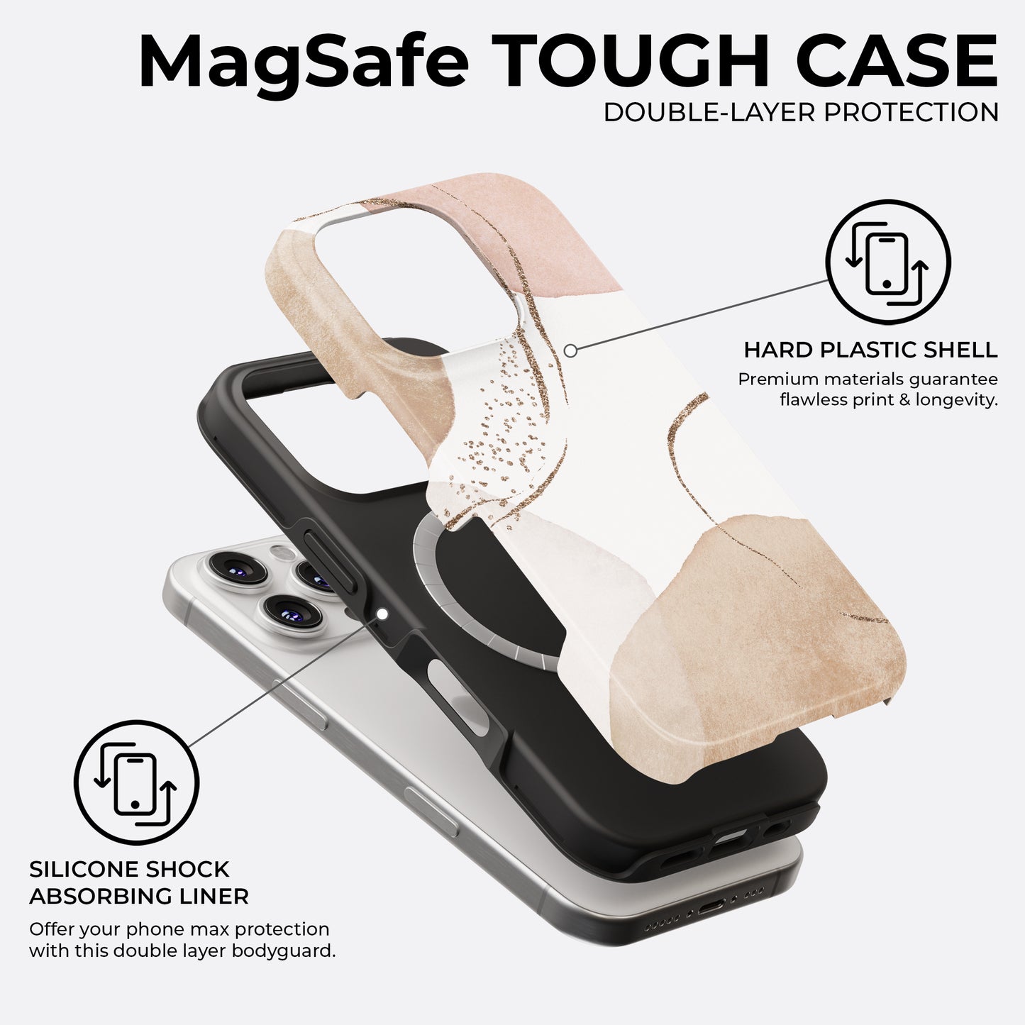 Velvet Silence - MagSafe • Tough iPhone Case