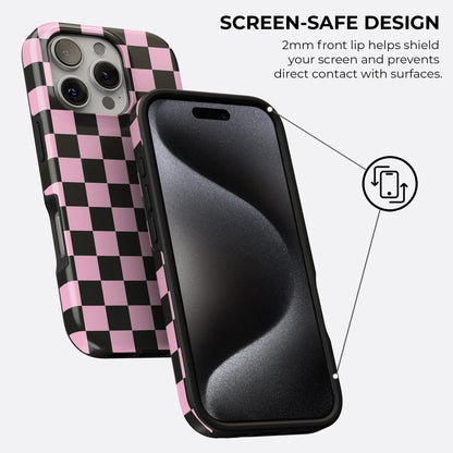 Check Me Pink - Phone Case • Tough