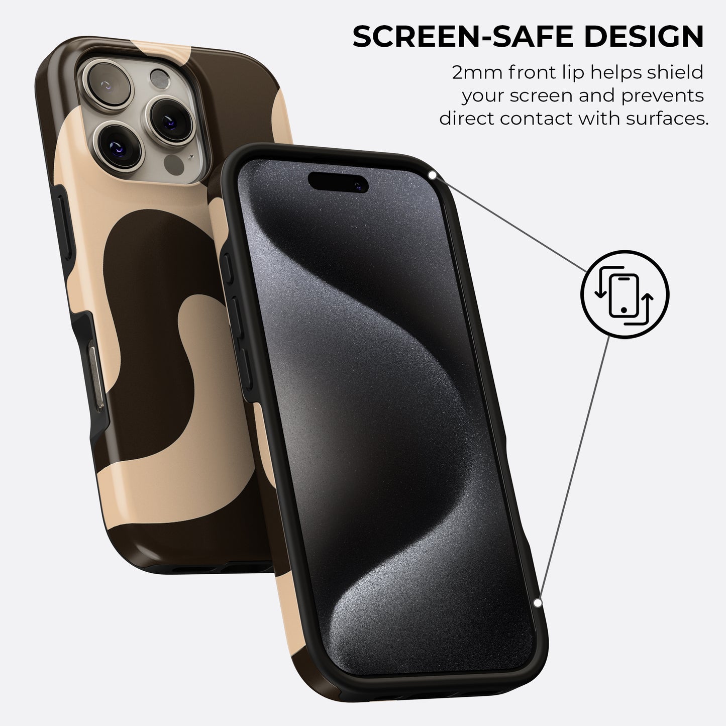 Cocoa Flow - Phone Case • Tough