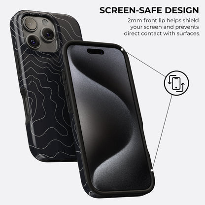Midnight Contours - Phone Case • Tough