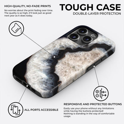 Obsidian Quartz - MagSafe • Tough iPhone Case