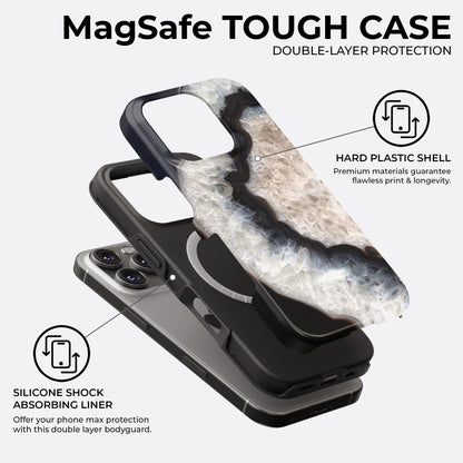 Obsidian Quartz - MagSafe • Tough iPhone Case