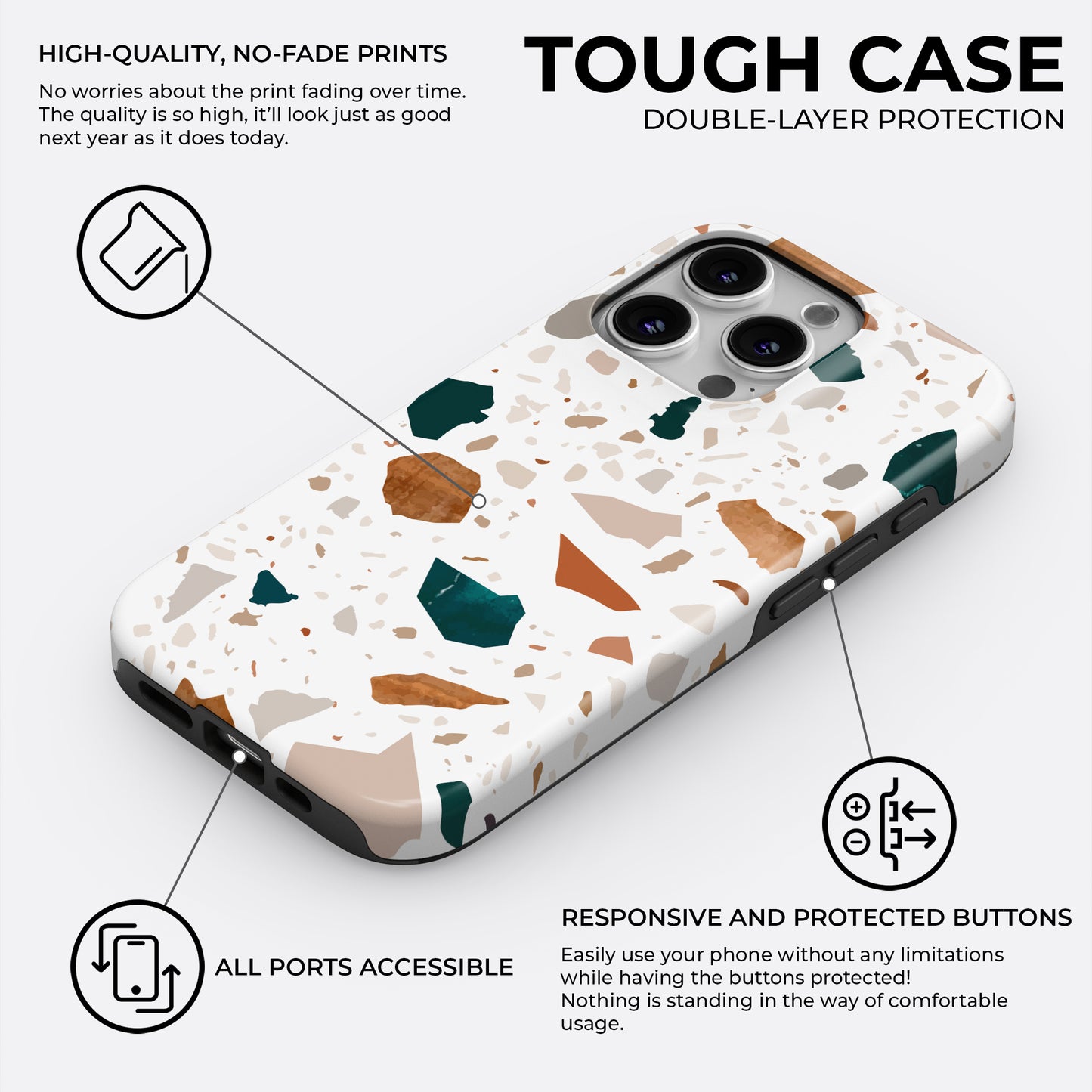 Canyon Shards - MagSafe • Tough iPhone Case