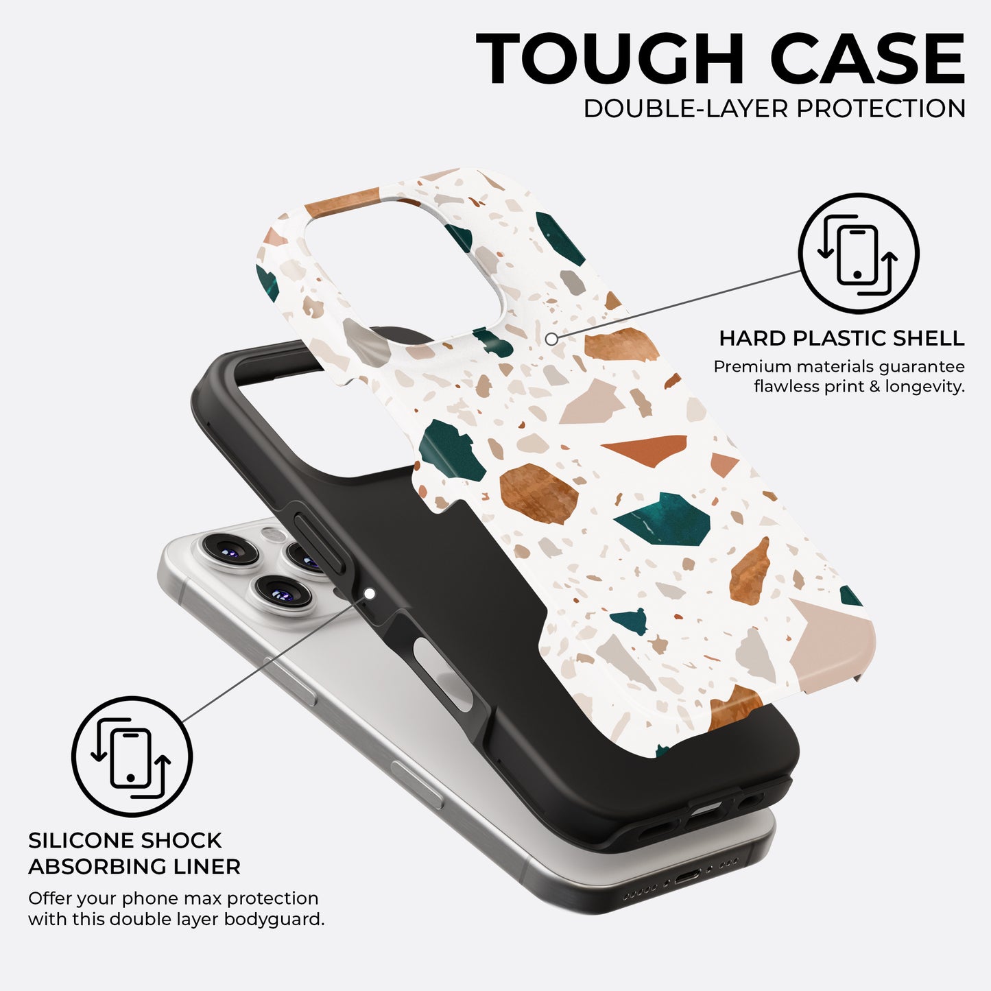 Canyon Shards - Phone Case • Tough
