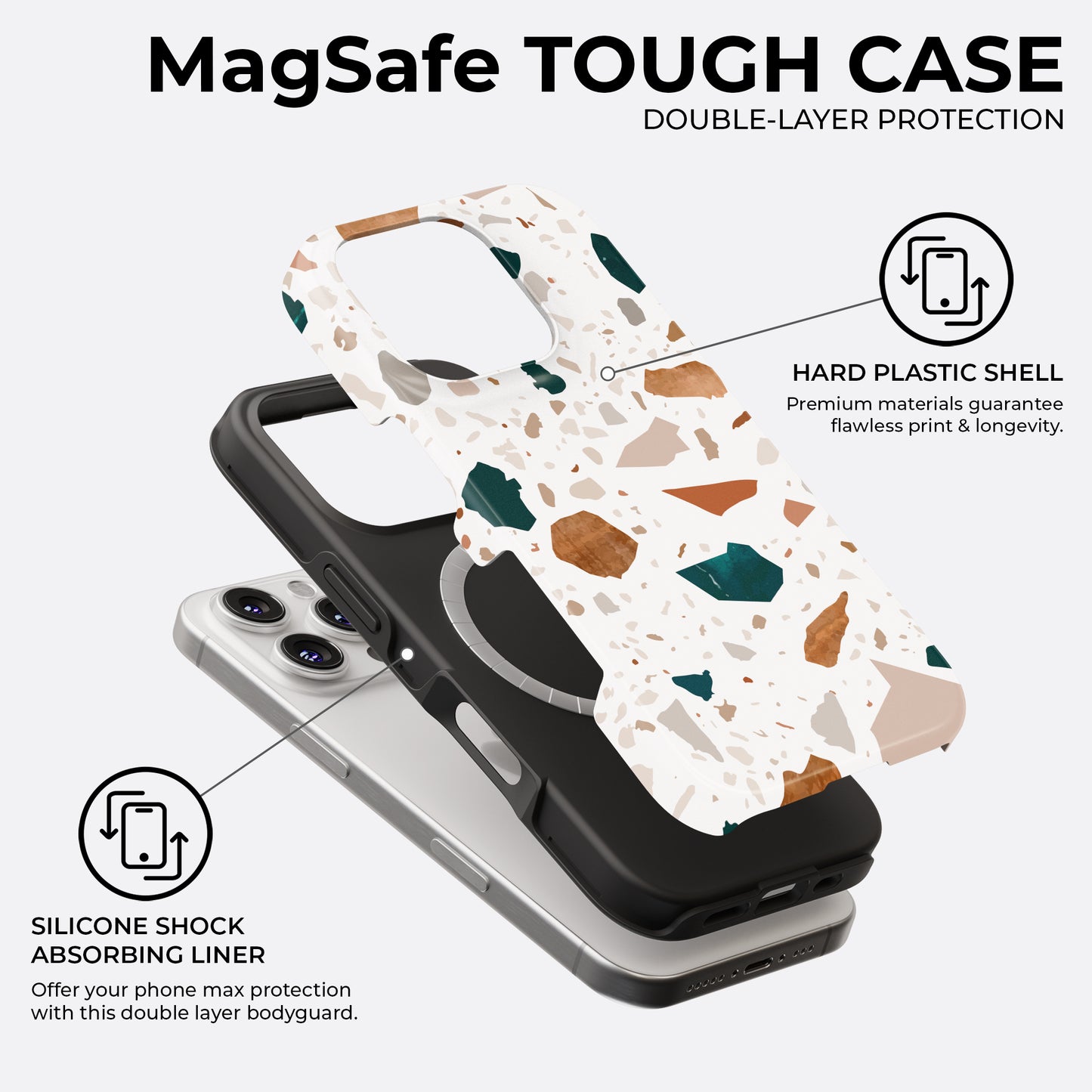 Canyon Shards - MagSafe • Tough iPhone Case