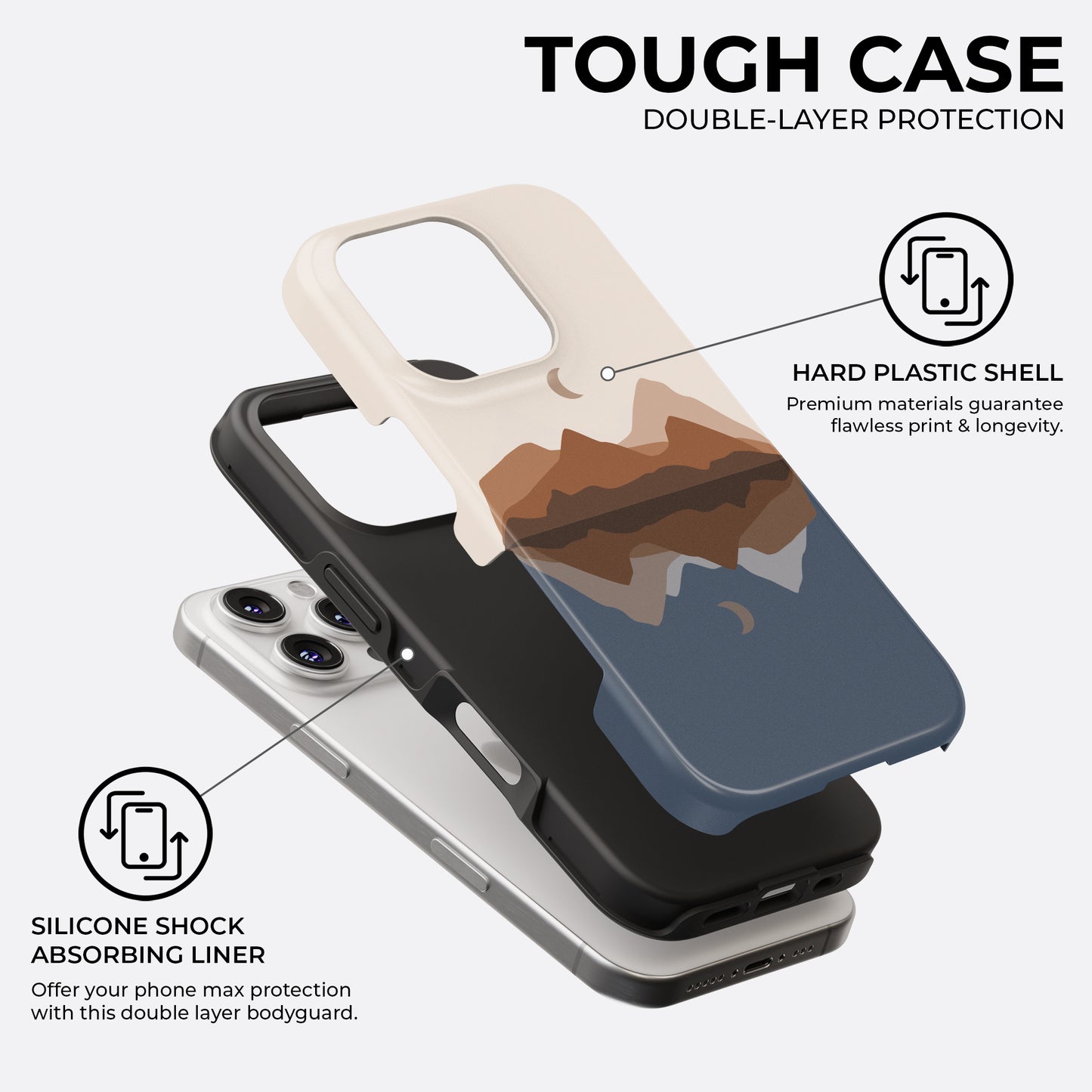 Night’s Mirror - Phone Case • Tough