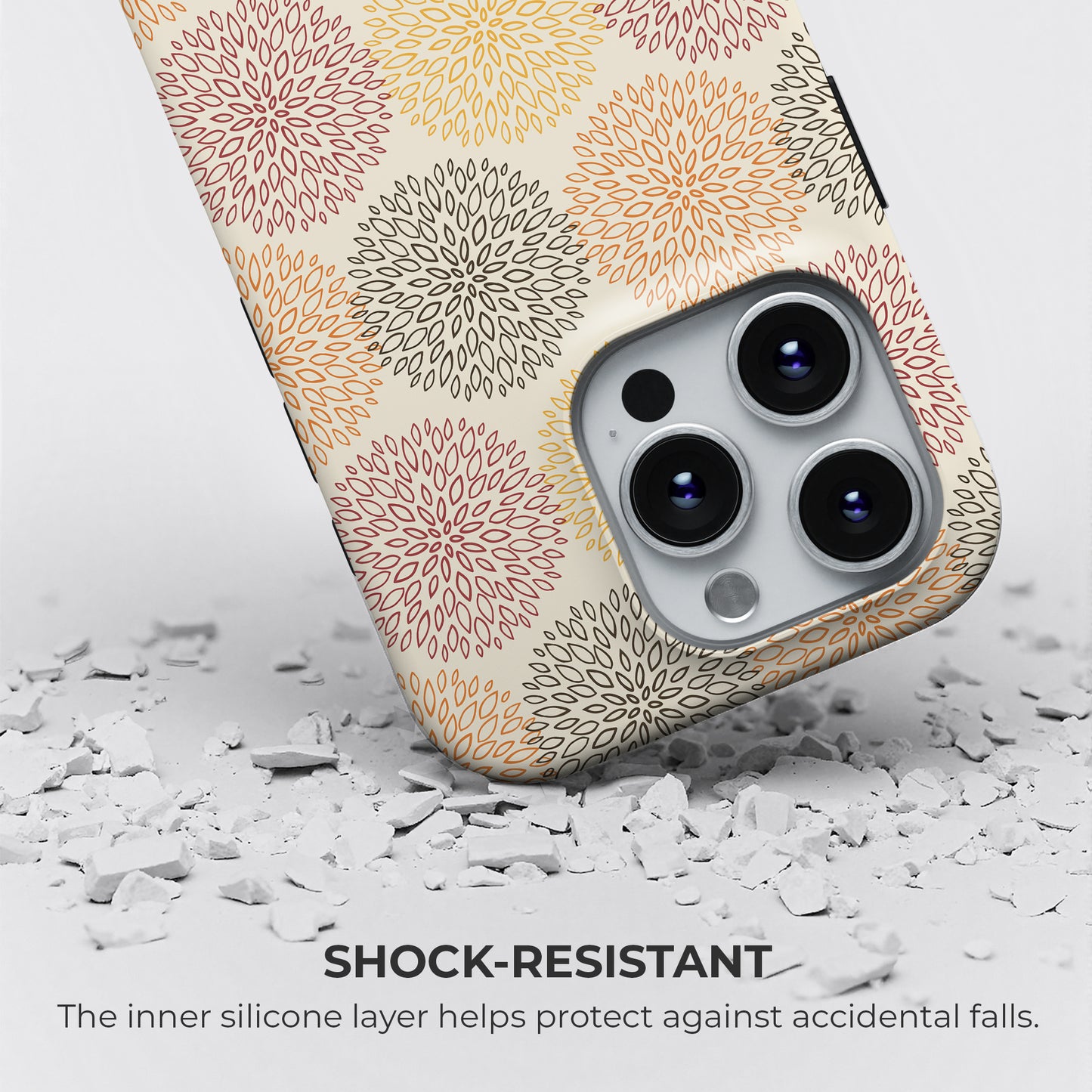 Retro Dahlia - Phone Case • Tough