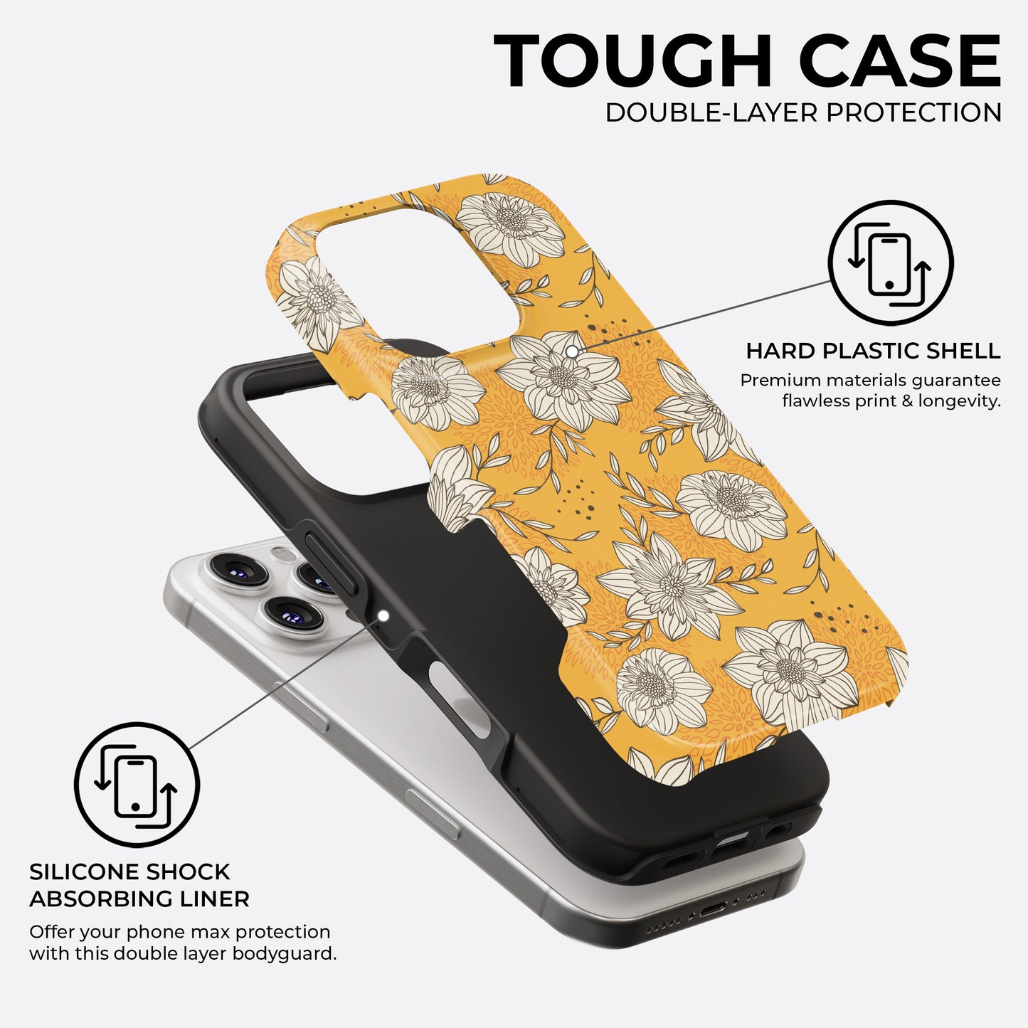 Bloom Pop - Phone Case • Tough