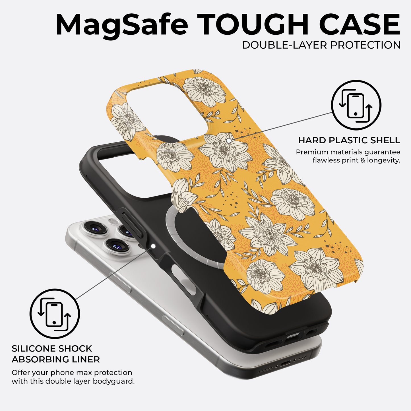 Bloom Pop - MagSafe • Tough iPhone Case