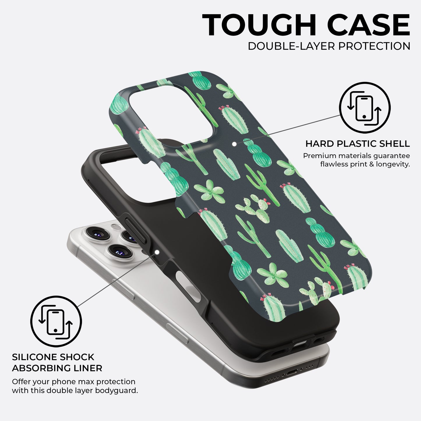 Cactus Club - Phone Case • Tough
