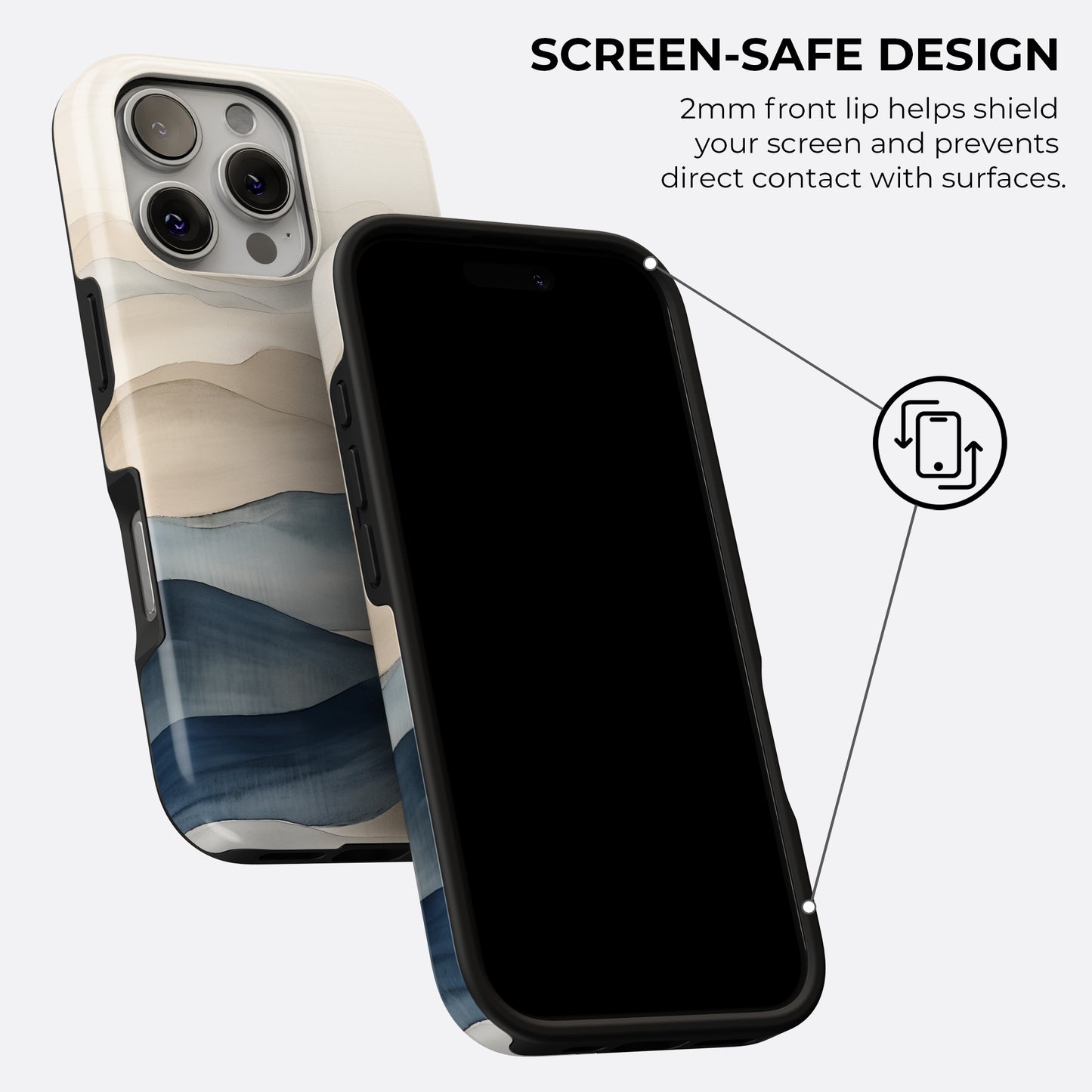 Coastal Veil - Phone Case • Tough