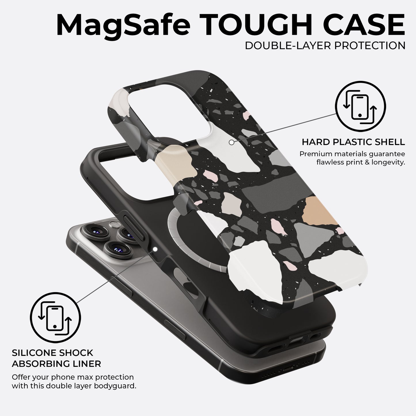 Stone Cold - MagSafe • Tough iPhone Case