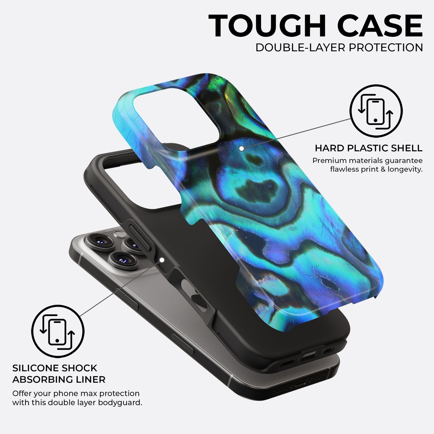 Iridescent Jewel - Phone Case • Tough