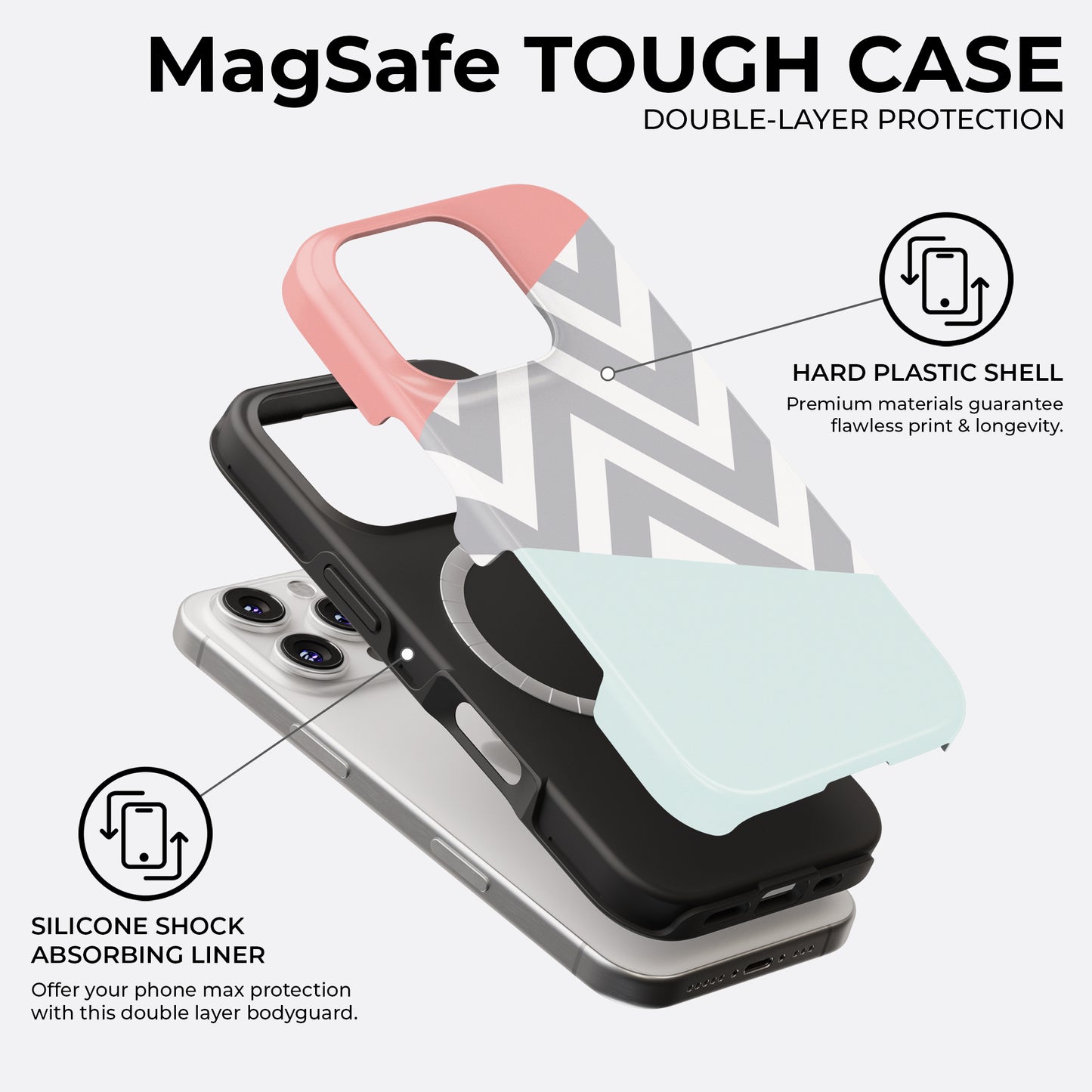 Zig Mint - MagSafe • Tough iPhone Case