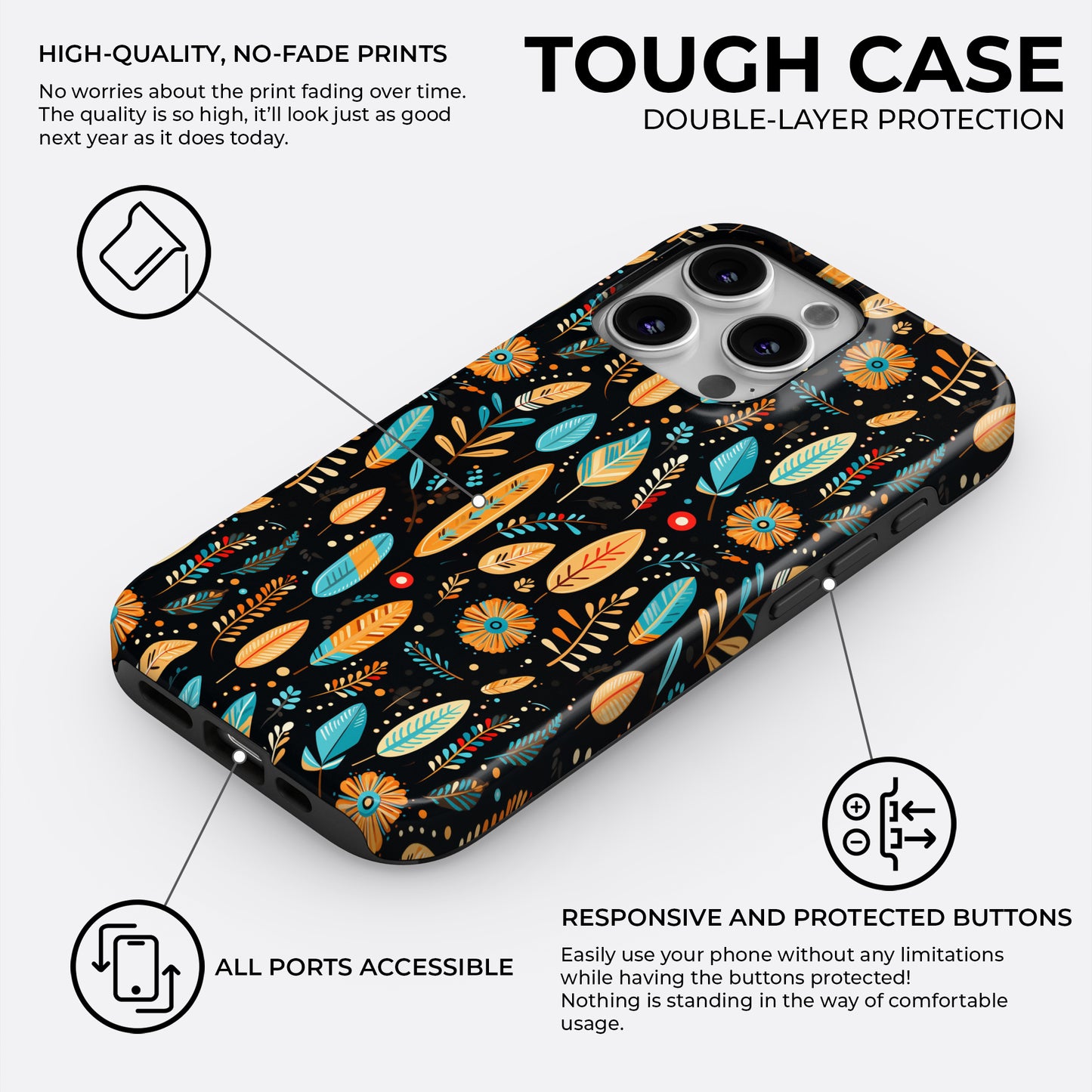 Bonfire Babe - Phone Case • Tough