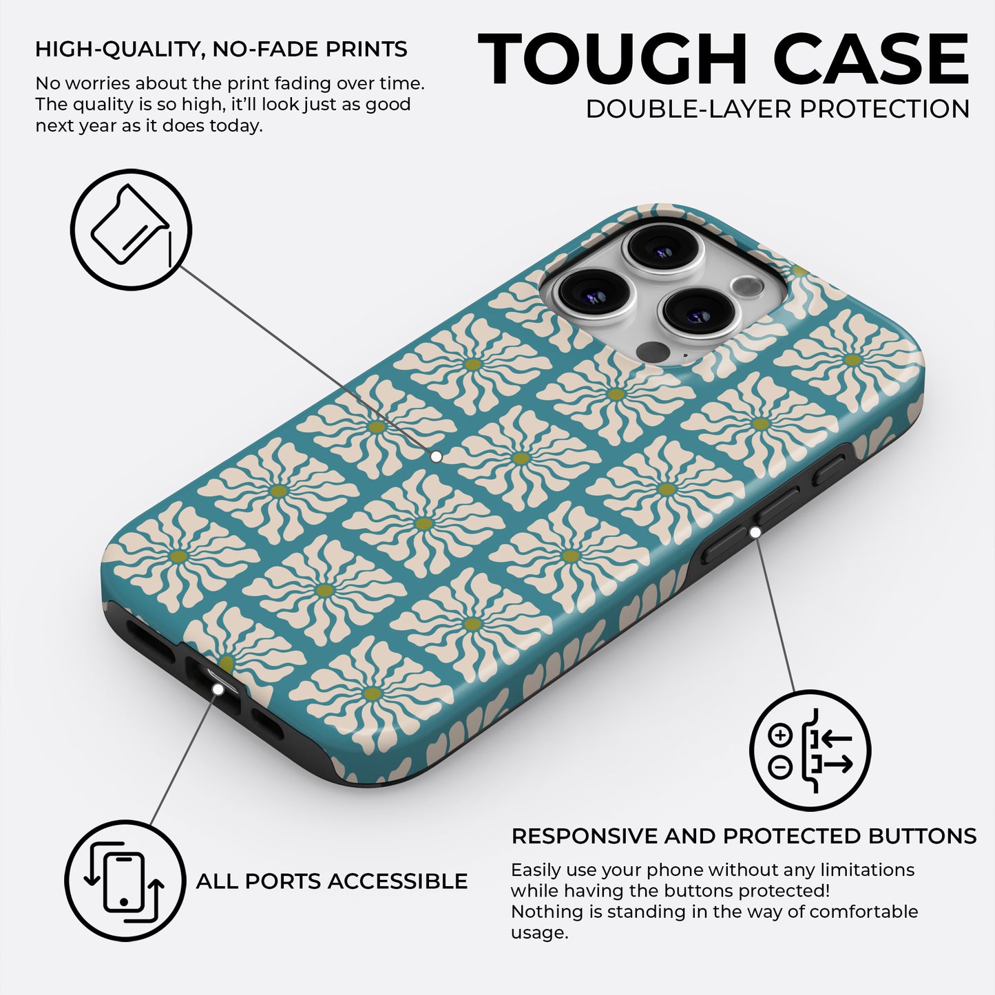 Blue Honey - Phone Case • Tough