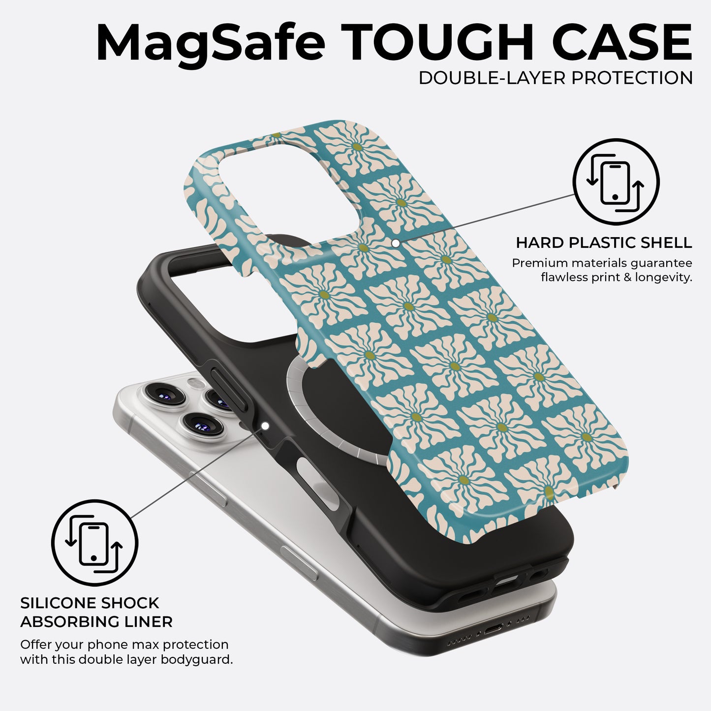 Blue Honey - MagSafe • Tough iPhone Case
