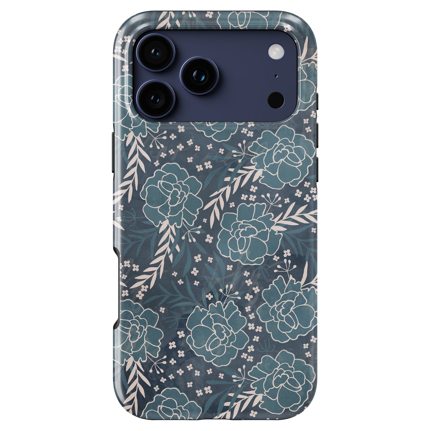 Fleur Bleu - Phone Case • Tough