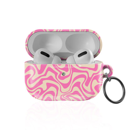 Fuchsia Flow - Apple AirPods Case