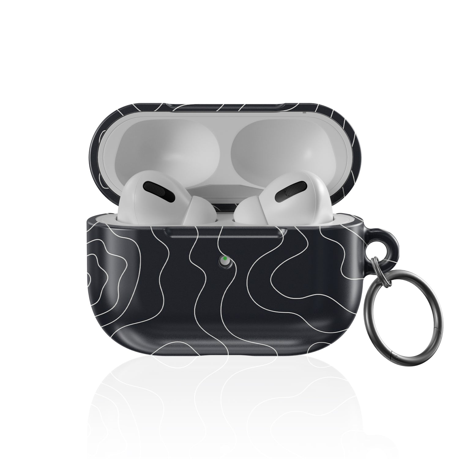 Midnight Contours - Apple AirPods Case