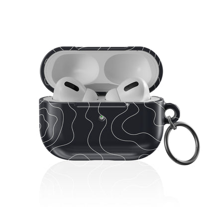 Midnight Contours - Apple AirPods Case