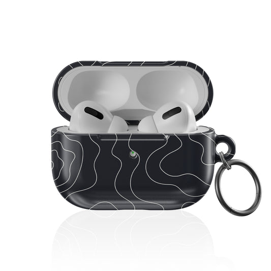 Midnight Contours - Apple AirPods Case