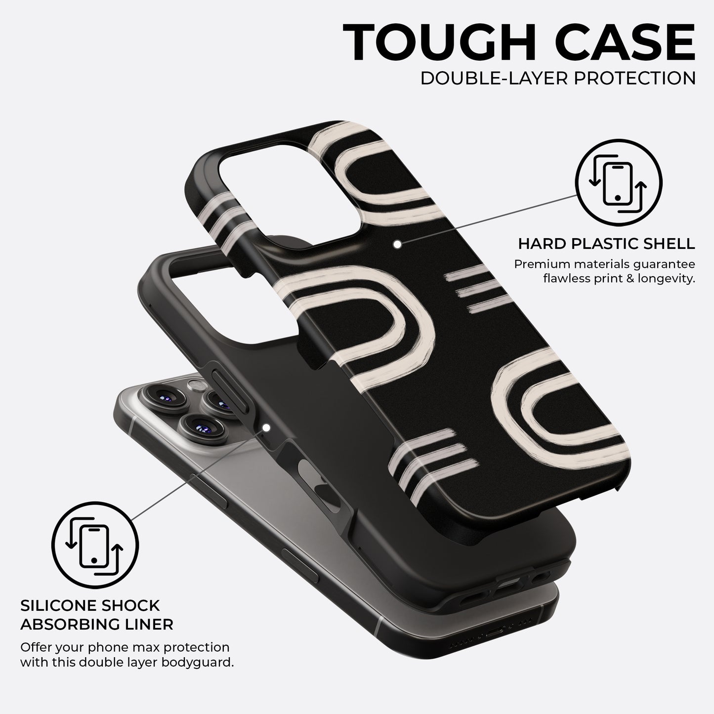 Blackout - Phone Case • Tough