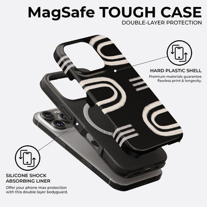 Blackout - MagSafe • Tough iPhone Case